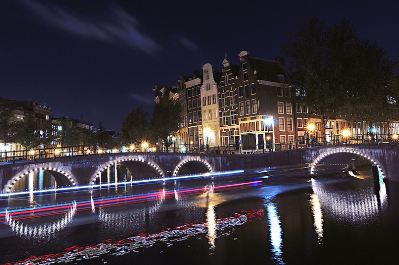 Keizersgracht Leidsegracht canals Amsterdam 